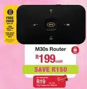 MRP MTN M30s Router offer