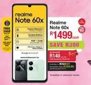 MRP Realme Note 60x offer