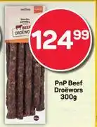 Pick n Pay PnP Beef Droewors-300g offer