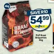 Pick n Pay PnP Braai Briquettes-4Kg offer