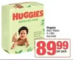 KwikSpar Huggies Baby Wipes Assorted offer