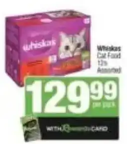 KwikSpar Whiskas Cat Food offer