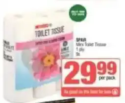 KwikSpar SPAR Mini Toilet Tissue 1ply offer