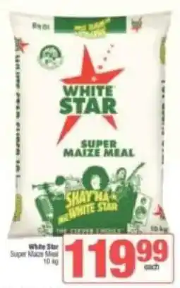 KwikSpar White Star Super Maize Meal offer