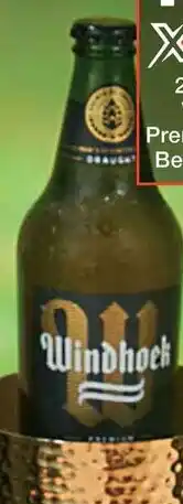 Checkers Windhoek Premium Draught Beer NRB/Cans offer