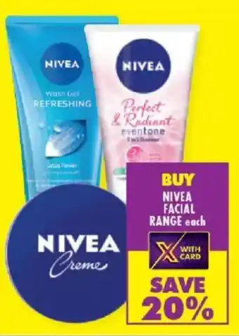 Shoprite Nivea facial range offer