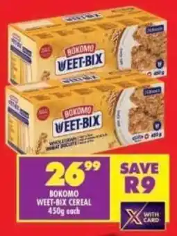 Shoprite Bokomo weet-bix cereal offer