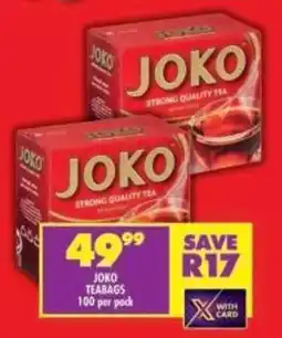 Shoprite Joko teabags offer