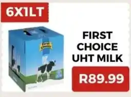 Saverite First choice uht milk offer