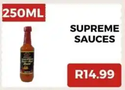 Saverite Supreme sauces offer