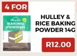 Saverite Hulley & rice baking powder offer
