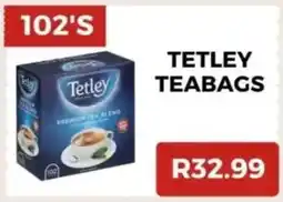 Saverite Tetley teabags offer