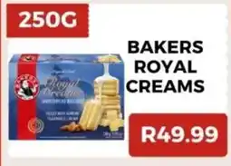Saverite Bakers royal creams offer