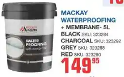 Cashbuild Mackay waterproofing + membrane offer