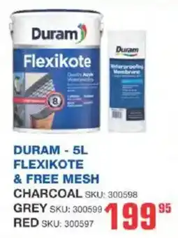Cashbuild Duram Flexikote & Free Mesh offer