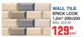 Cashbuild Wall tile brick look offer