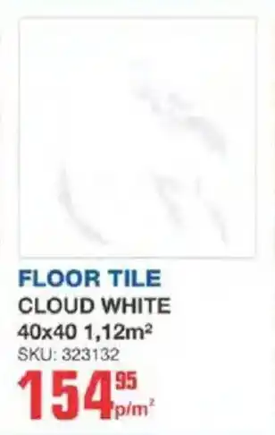 Cashbuild Floor tile cloud white offer