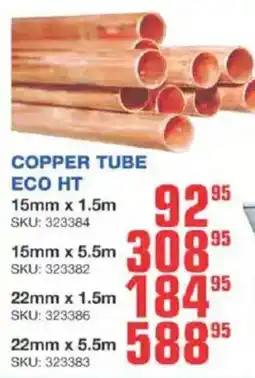 Cashbuild Copper tube eco ht offer