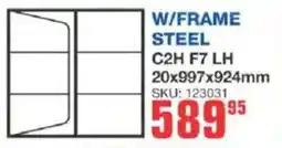 Cashbuild W/frame steel offer
