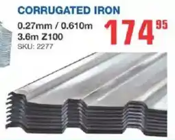 Cashbuild Corrugated iron offer