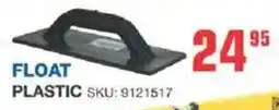 Cashbuild Float plastic offer