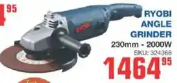 Cashbuild Ryobi angle grinder offer