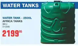 Cashbuild Water tanks africa tanks offer