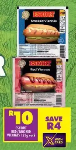 Shoprite Eskort red/ smoked viennas offer
