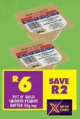 Shoprite Pot o' gold smooth peanut butter offer
