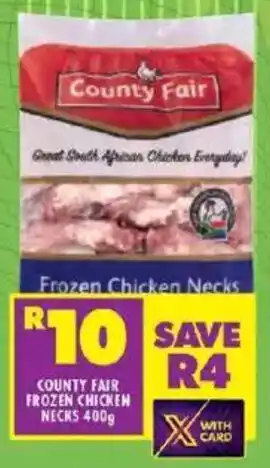 Shoprite County fair frozen chicken necks offer