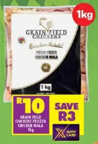 Shoprite Grain field chickens frozen chicken mala offer