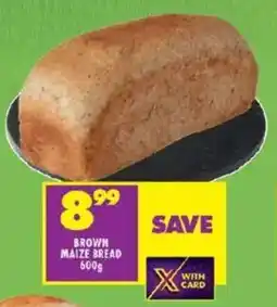 Shoprite Brown maize bread offer