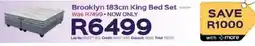 Sleepmasters Sleepmasters Brooklyn 183cm King Bed Set offer