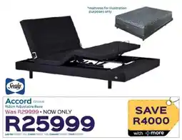 Sleepmasters Sealy Accord 152cm Adjustable Base offer