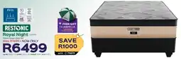 Sleepmasters Restonic Royal Night 152cm Queen Bed Set offer