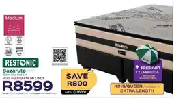 Sleepmasters Restonic Bazaruto 183cm King Bed Set offer