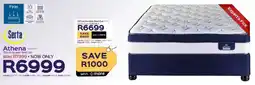 Sleepmasters Serta Athena 152cm Queen Bed Set offer