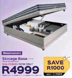 Sleepmasters Sleepmasters 152cm Storage Base offer