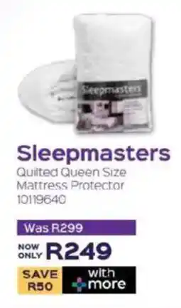 Sleepmasters Sleepmasters Quilted Queen Size Mattress Protector offer