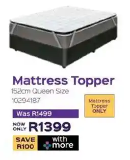 Sleepmasters Mattress Topper 152cm Queen Size offer