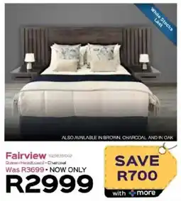 Sleepmasters Steel&Rose Fairview Queen Headboard offer
