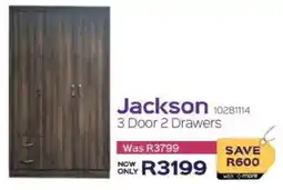 Sleepmasters Steel&Rose Jackson 3 Door 2 Drawers offer