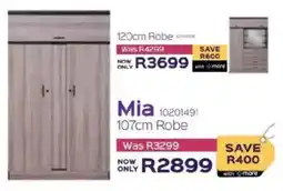 Sleepmasters Steel&Rose Mia 107cm Robe offer