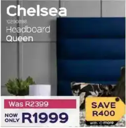 Sleepmasters Chelsea Headboard Queen offer