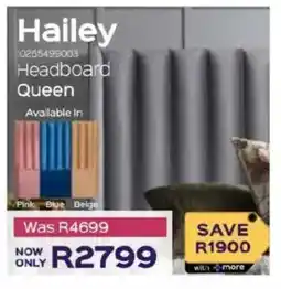 Sleepmasters Hailey Headboard Queen offer