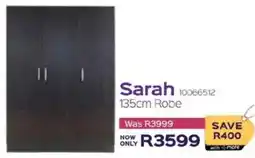 Sleepmasters Sarah 135cm Robe offer