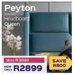 Sleepmasters Peyton Headboard Queen offer