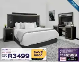 Sleepmasters Atlas Queen Headboard & Pedestals offer