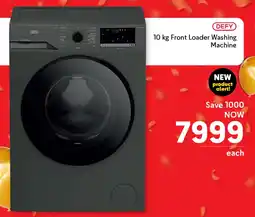 Makro DEFY Front Loader Washing Machine offer
