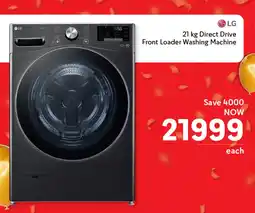 Makro LG Direct Drive Front Loader Washing Machine offer